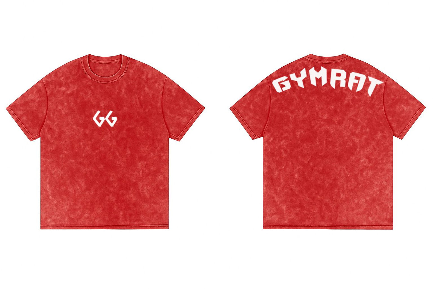 GYMRAT - Acid Wash (Red)